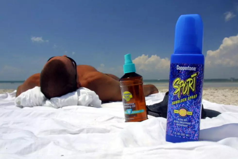 Some Spray Sunscreens May Ignite Near a Flame