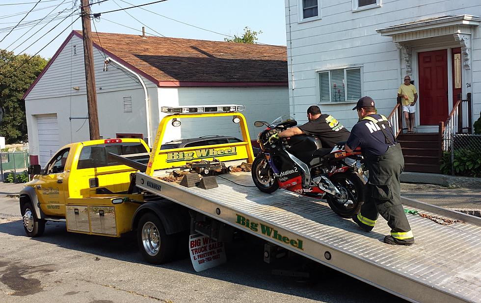 Motorcyclist Struck in New Bedford