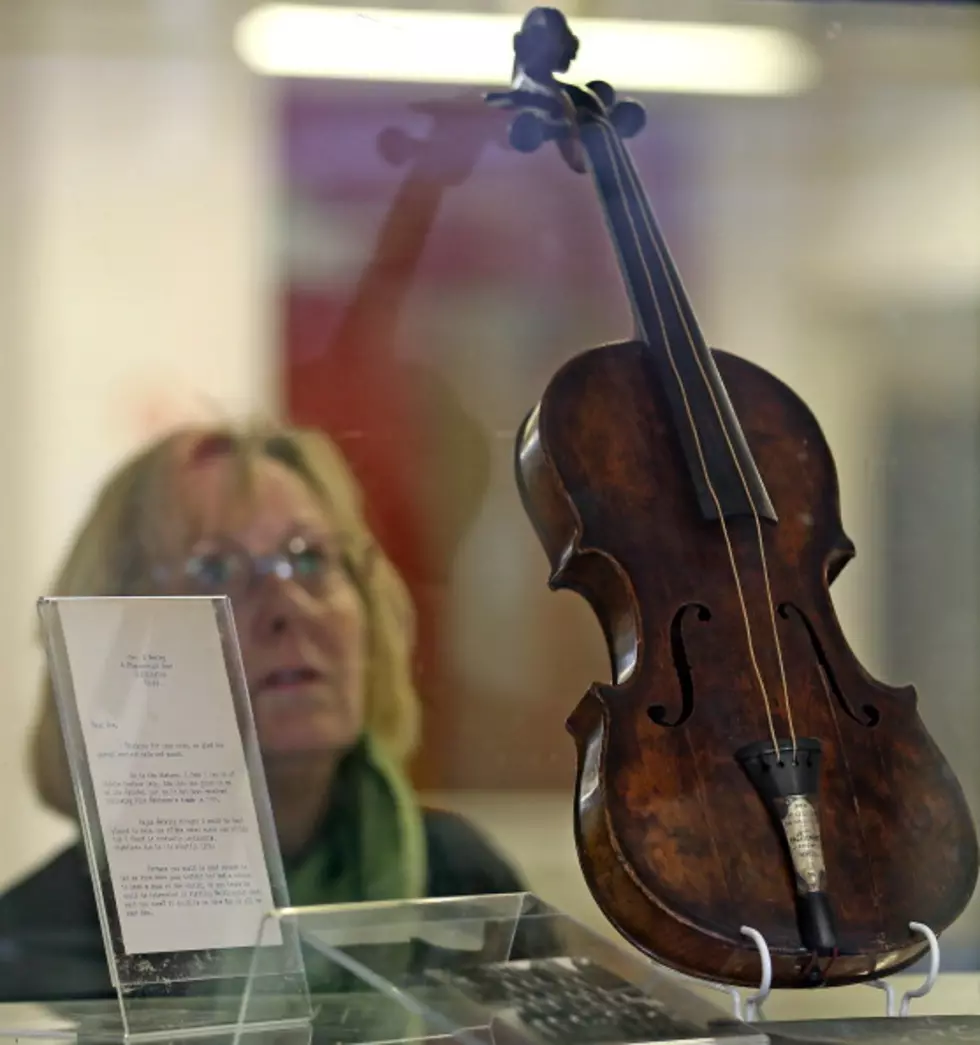 Violin Aboard Titanic Sold For $1.4 Million