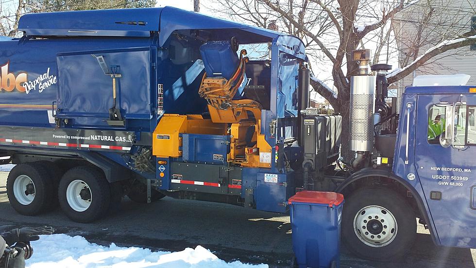 New Bedford Shows Off New Trash Collection System.