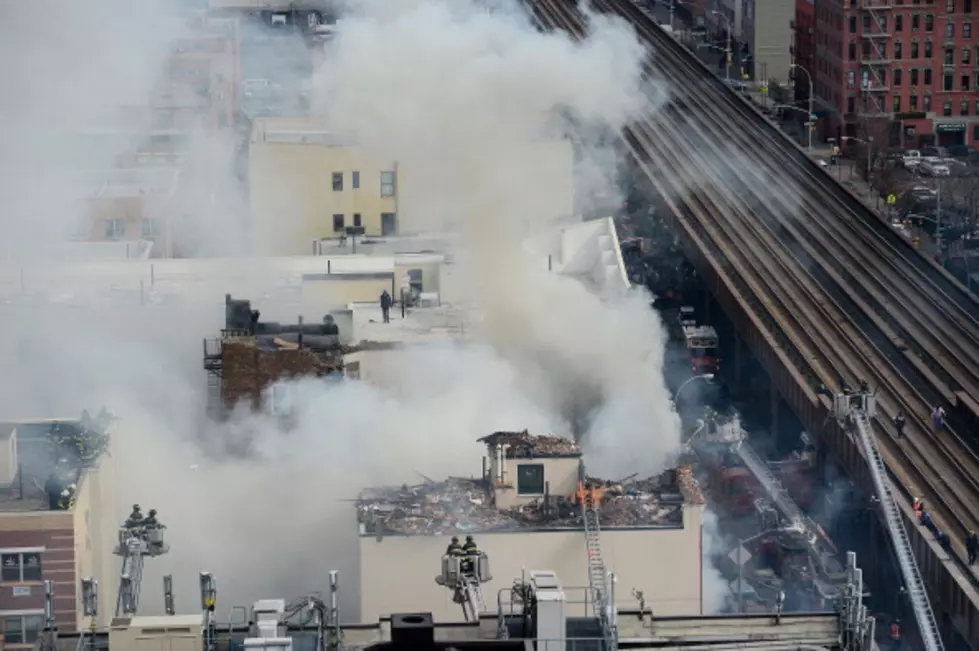 Buildings Explode In New York