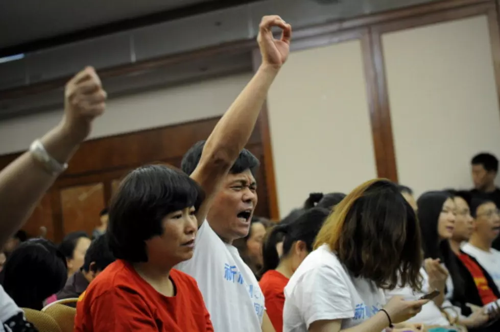 MH370 Families Protest