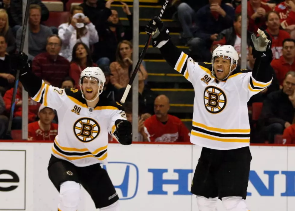 The Bruins Beat Detroit In Overtime