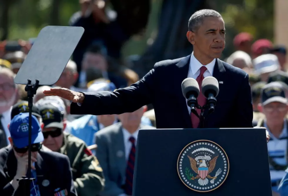 Obama Speaks At Normandy