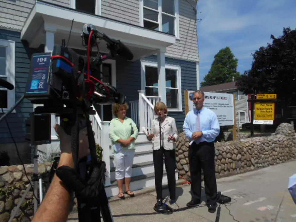 Coakley Tours Renovated Home In New Bedford