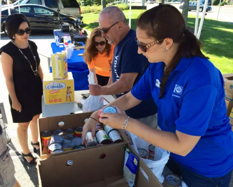United Way Collects Food And Baby Supplies For Needy Families