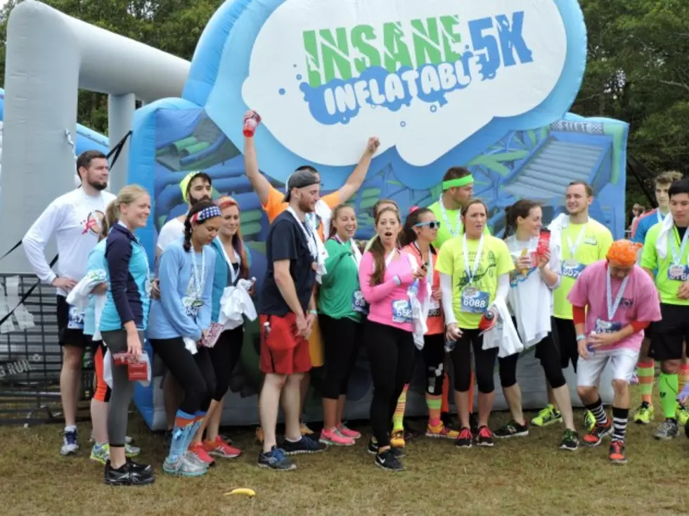 Insane Inflatable 5K Takes Over UMass Dartmouth