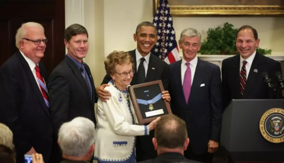 Obama Presents Medal Of Honor To Desendant Of Civil War Hero