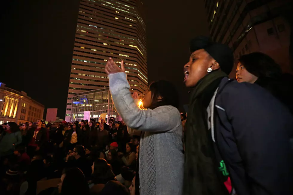 Thousands Protest In Boston