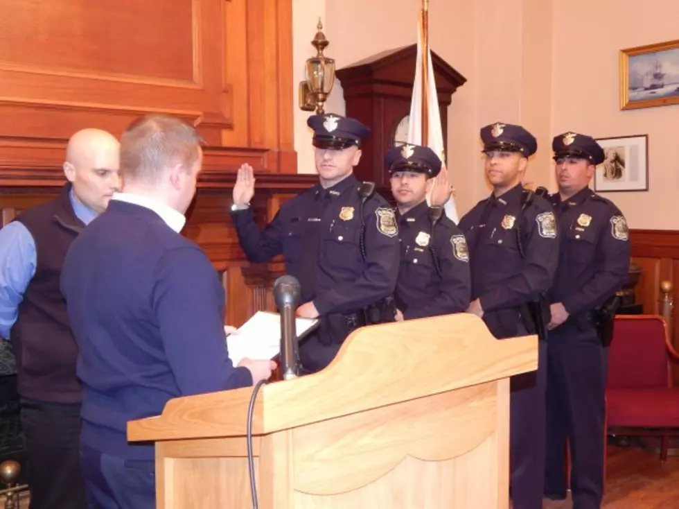 Four New Police Officers Sworn-In At City Hall