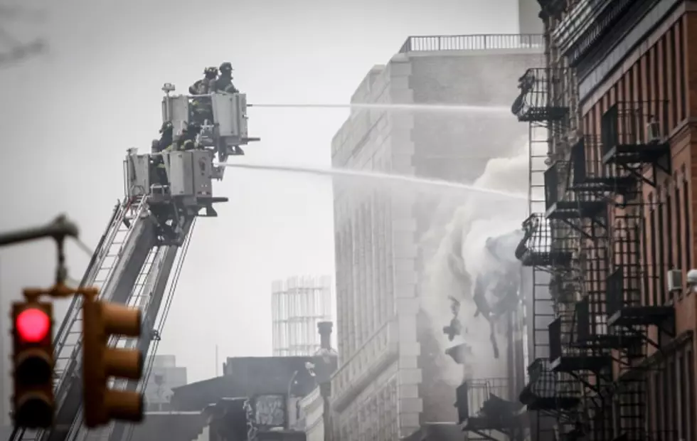 Seven Alarm Fire In NYC
