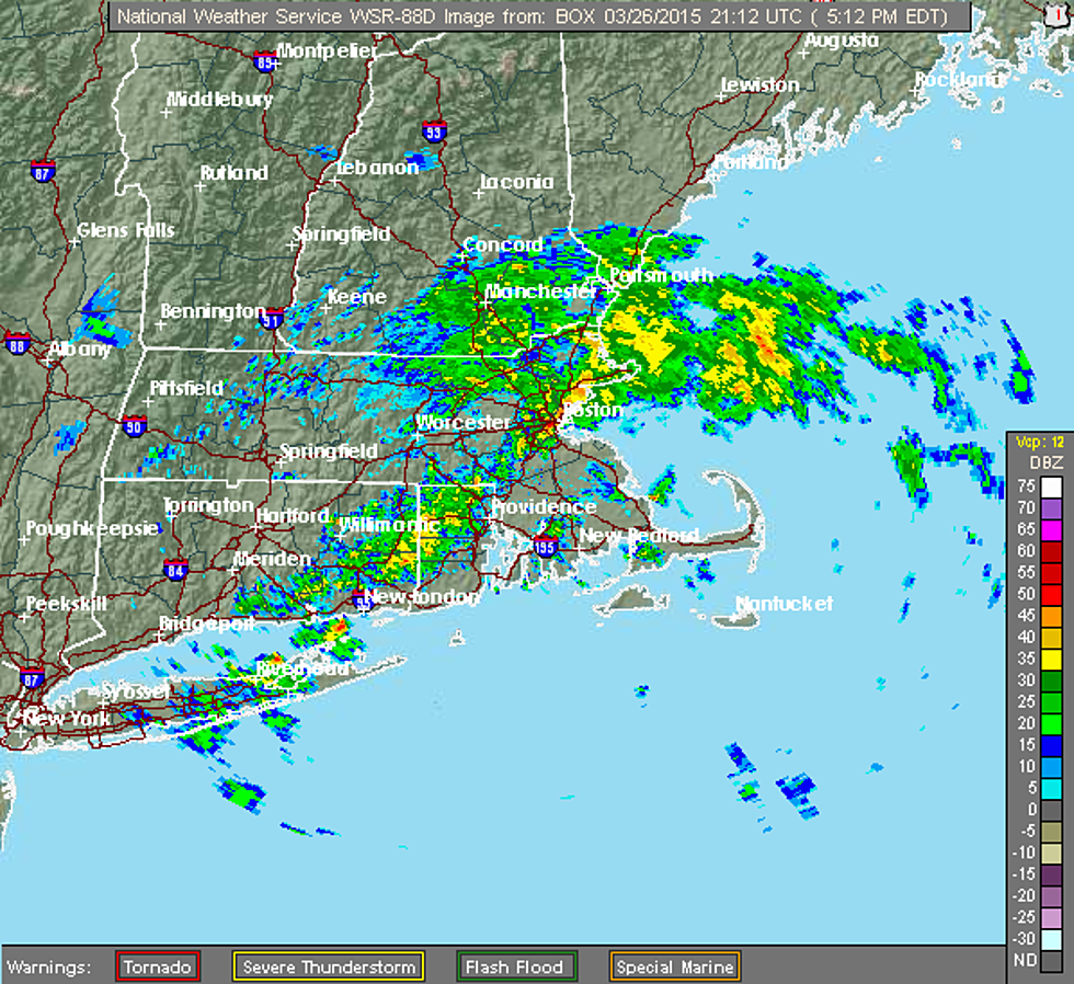 Strong Thunderstorm Forecast To Move Through South Coast