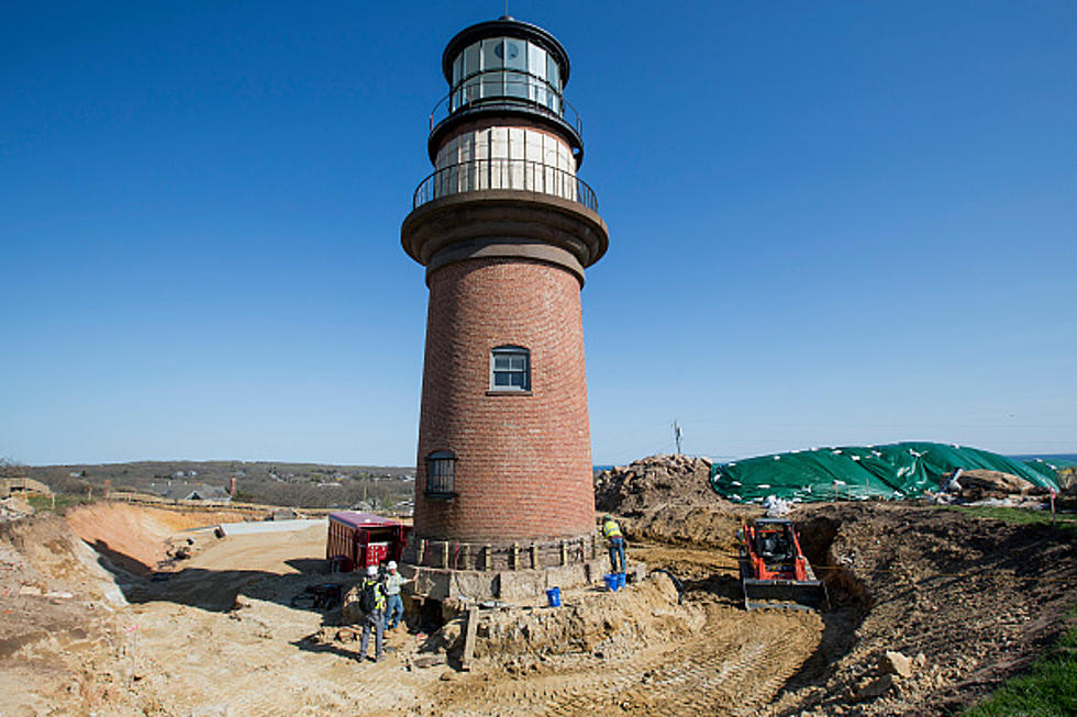 Iconic Martha&#8217;s Vineyard Lighthouse On The Move