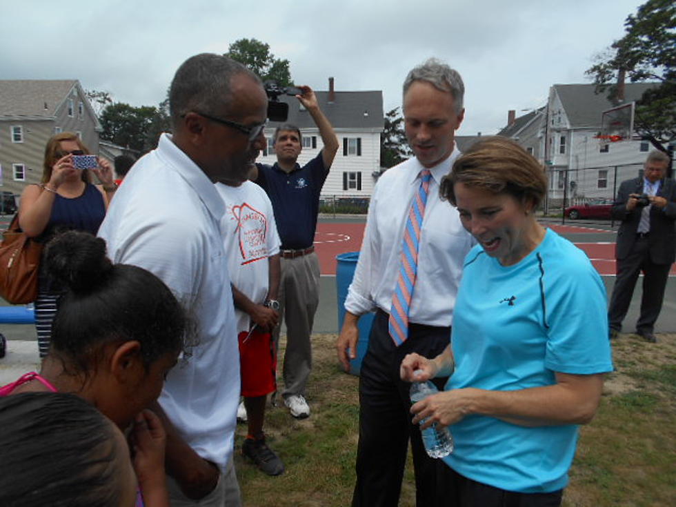 AG Maura Healey Displays “Court” Skills In New Bedford
