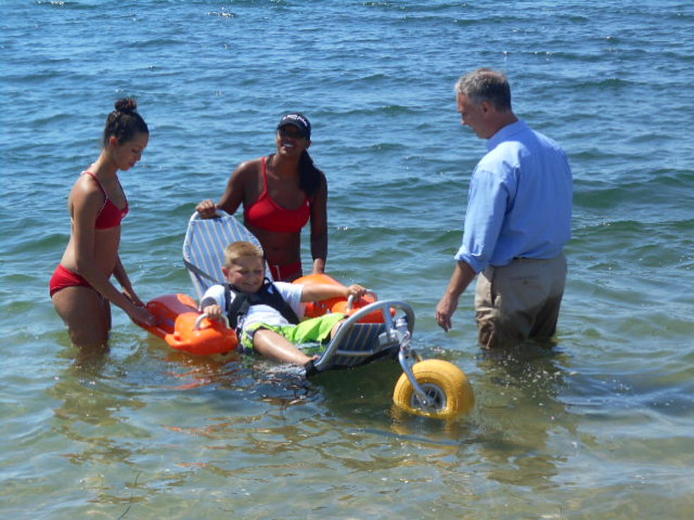 Beach Wheelchair Unveiled