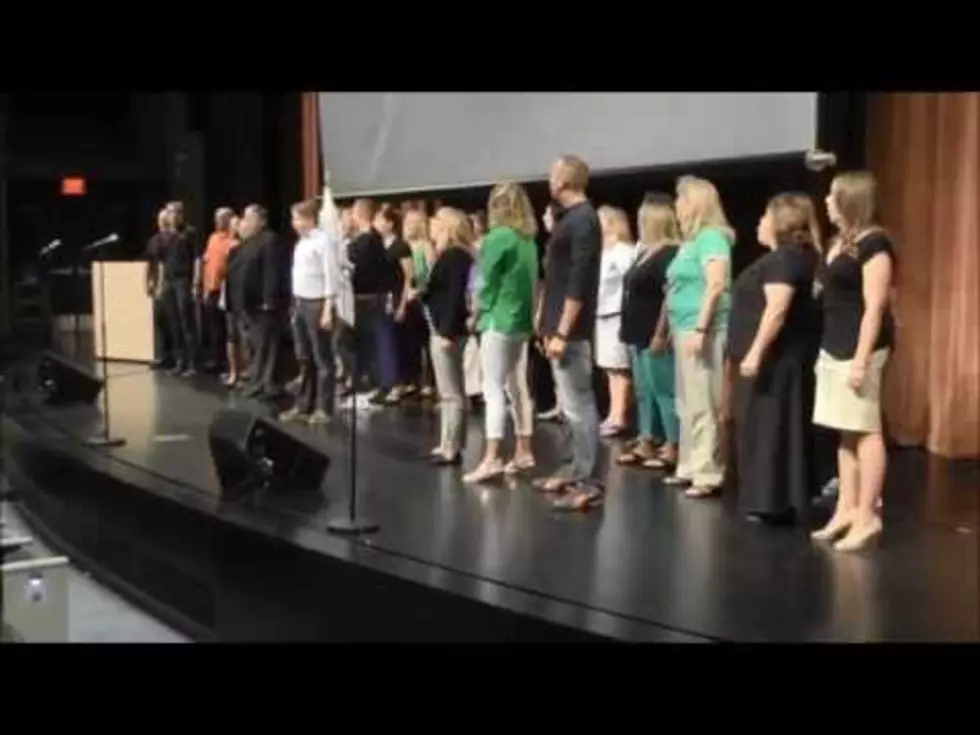 Teachers Sing Farewell to Summer [VIDEO]
