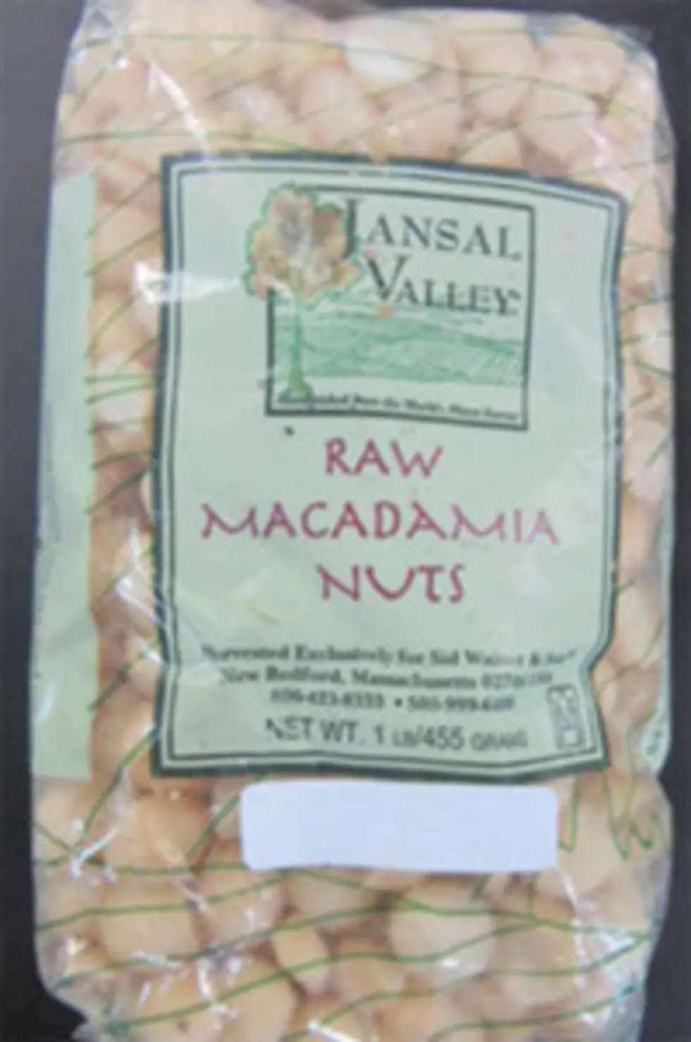 Sid Wainer Recalling Macadamia Nuts