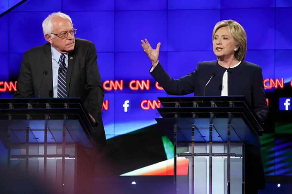 Clinton And Sanders Clash Over Guns And Economy