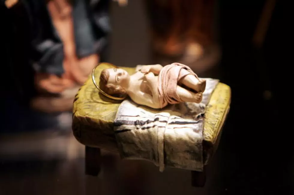 Newborn Left In Nativity Scene