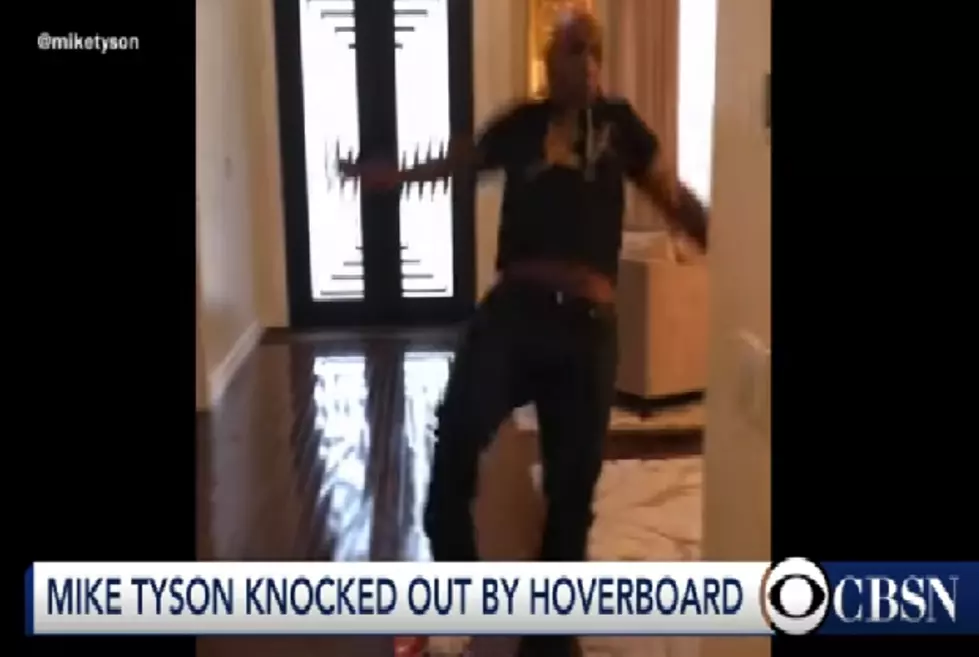 Hoverboard Gets The Best Of Mike Tyson And Knocks Him Out In The First Round [VIDEO]