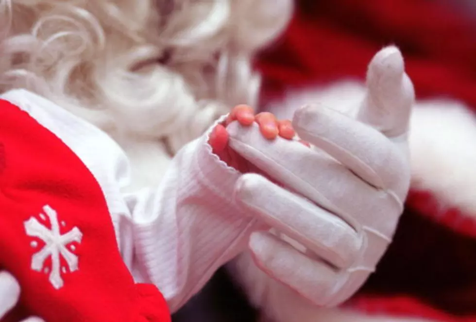 Baby Sleeps in Heavenly Peace with Santa