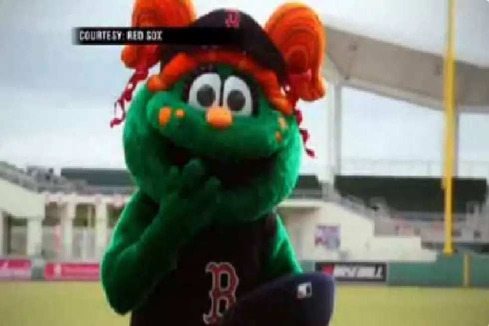 Sox unveil new mascot: Tessie the Green Monster