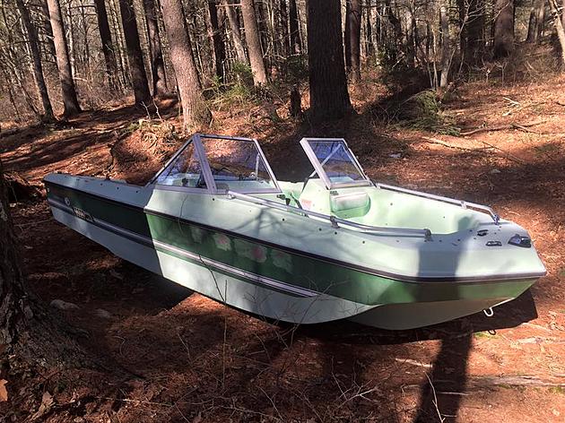 Abandoned Boat Found Off Highway in Middleborough