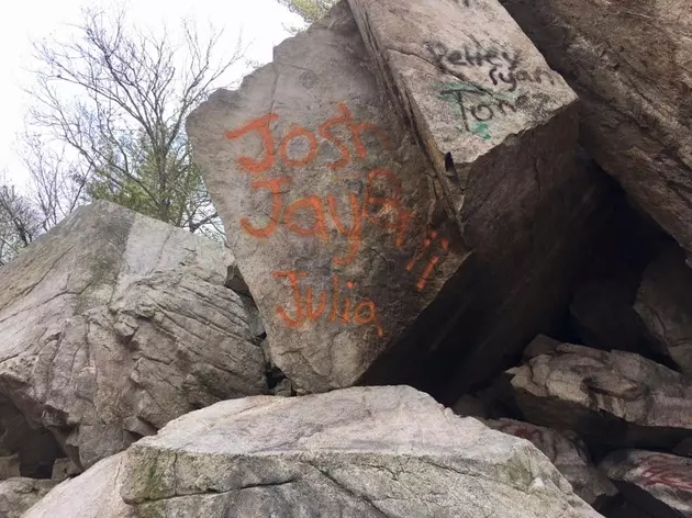 Graffiti at Profile Rock Getting Out of Hand