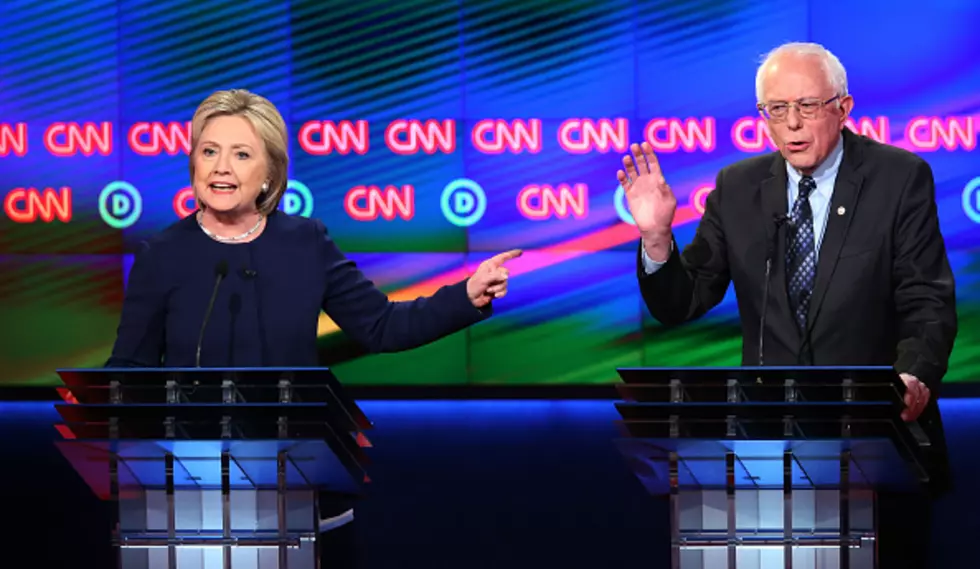 Clinton And Sanders Go On The Attack In Michigan Debate