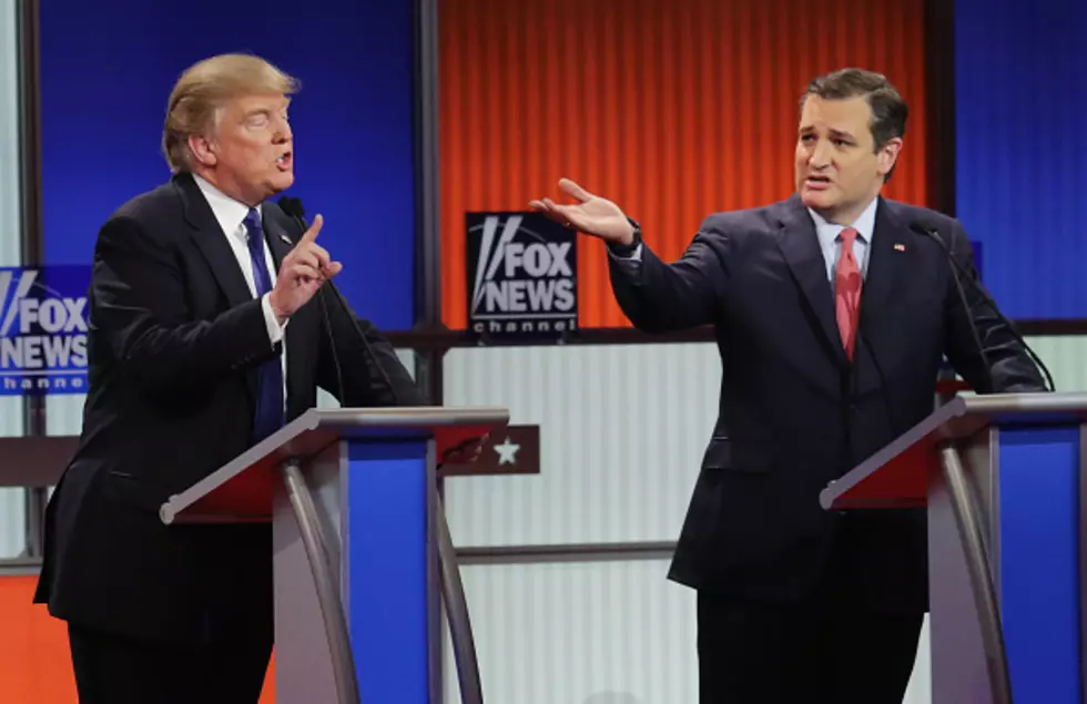 Cruz And Trump Split In Weekend Contests