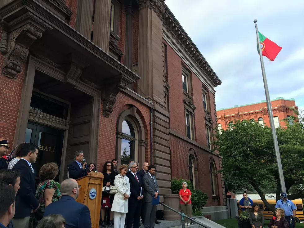 Portuguese Flag Ceremony