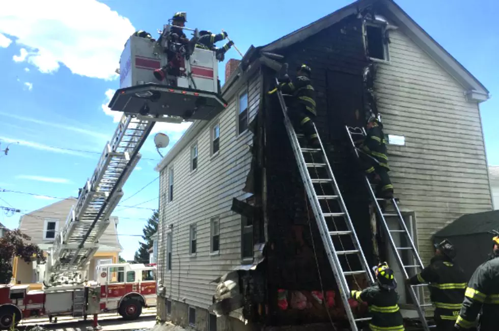 Barrel Fire Sparks Blaze at New Bedford Home