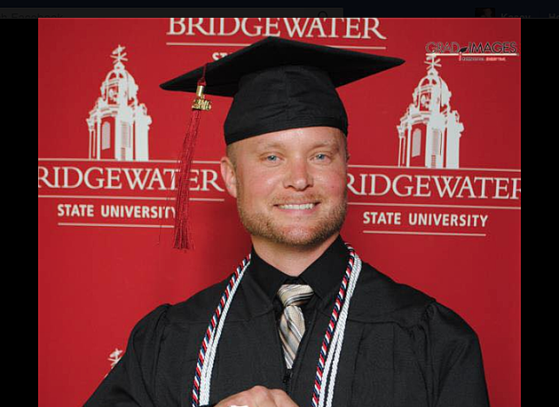 Bridgewater State Graduate Accepts Diploma in a Unique Way
