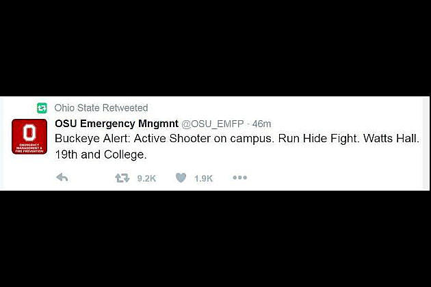 Possible Shooter On Ohio State Campus