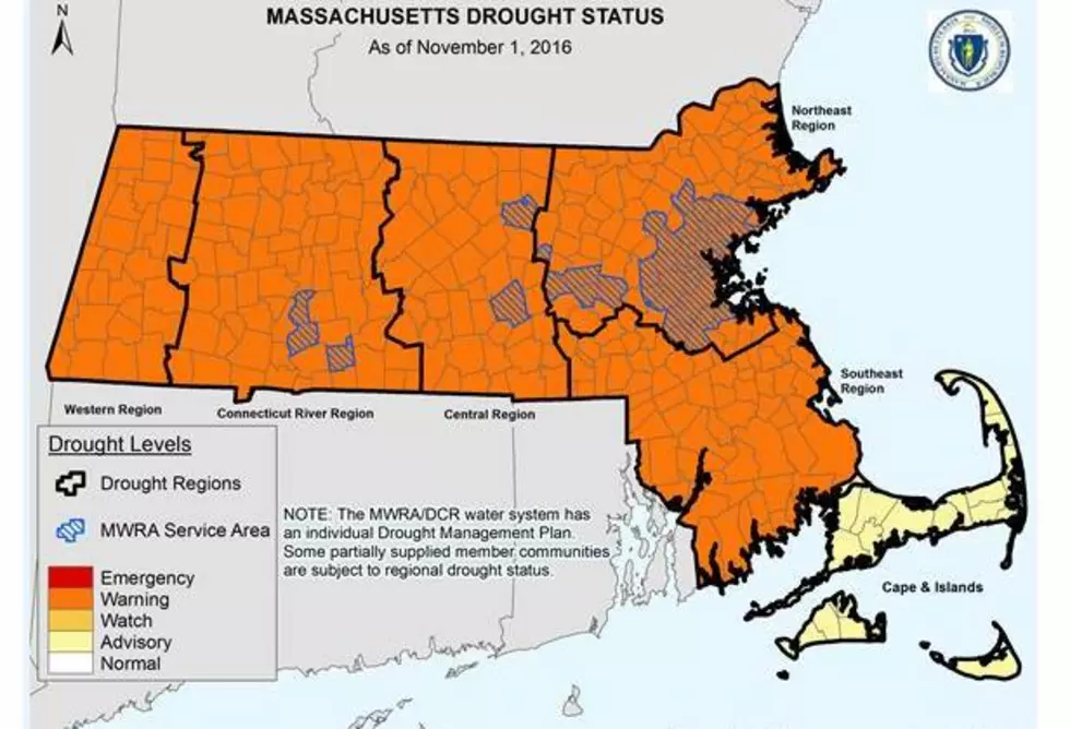 Drought Warning Remains In Southeastern Massachusetts