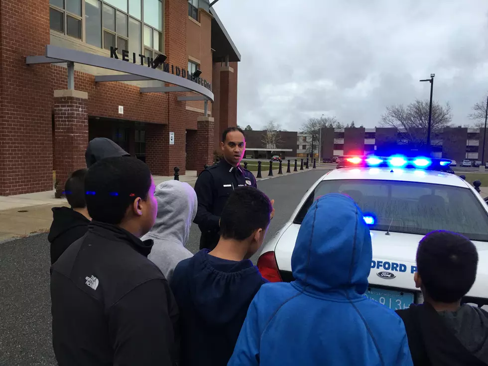Keith Students Learn Police Work First-Hand