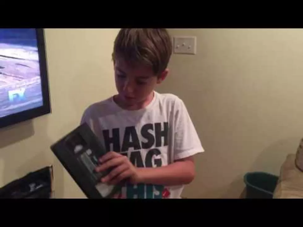 10 Year Old Dartmouth Kid Learns About VHS