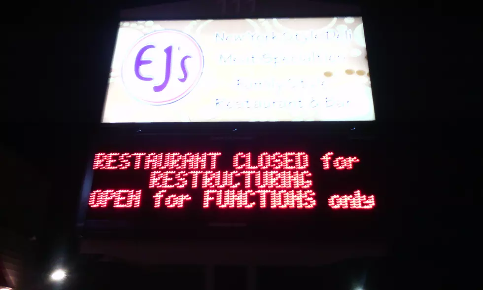 EJ's Closed
