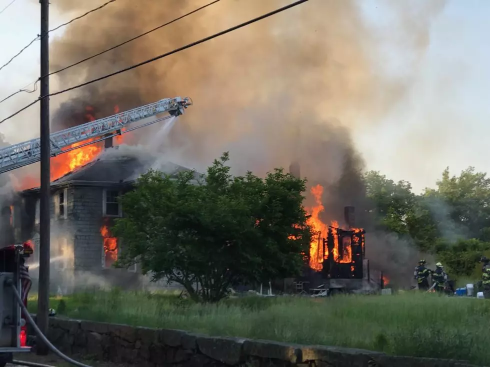 Firefighters Battle Large Blaze, Scorching Heat in Westport