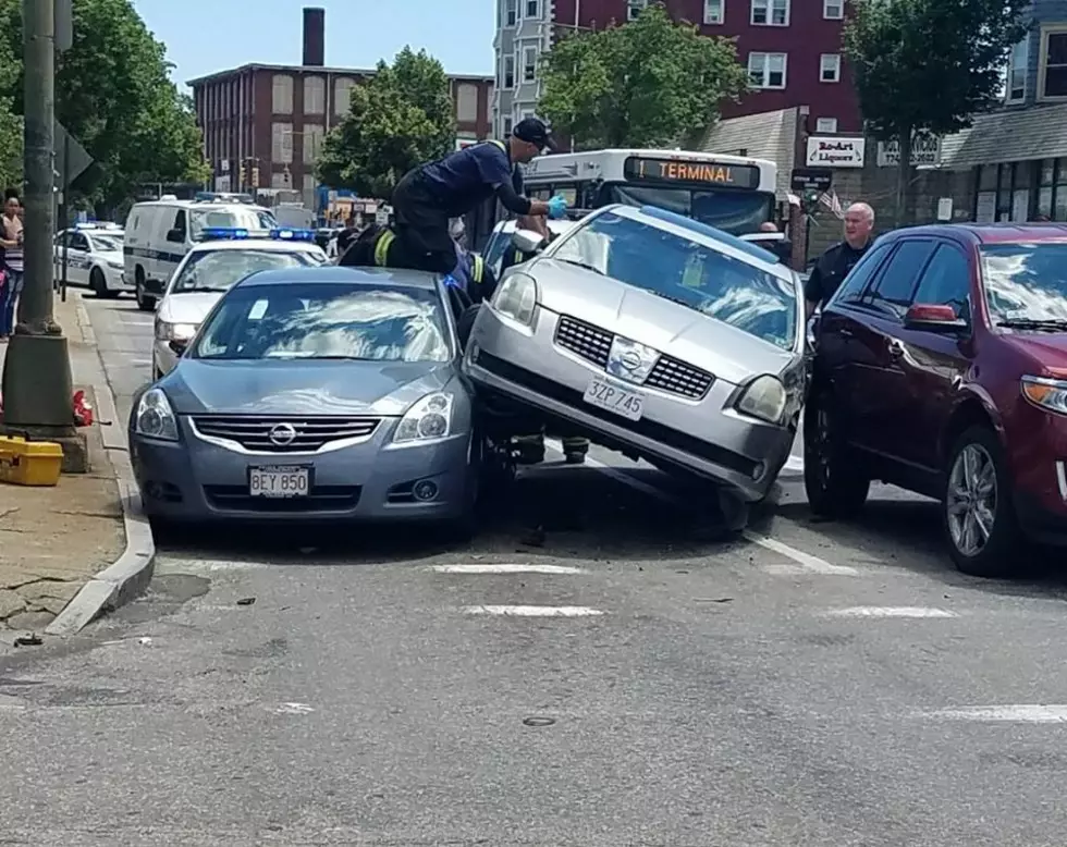 Motor Vehicle Chase Ends in Crash on Route 18