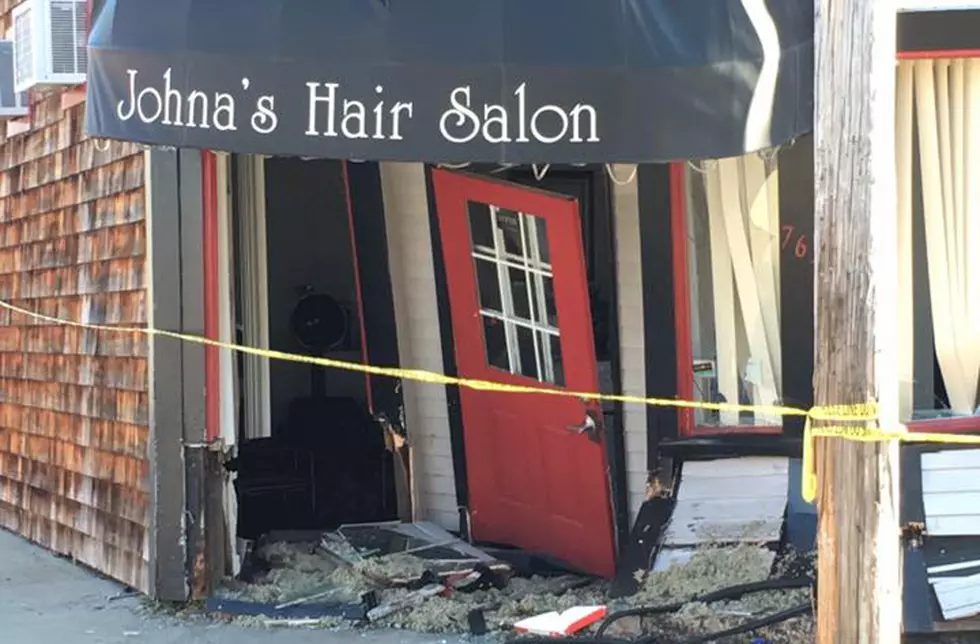 Two Cars Crash Into New Bedford Hair Salon