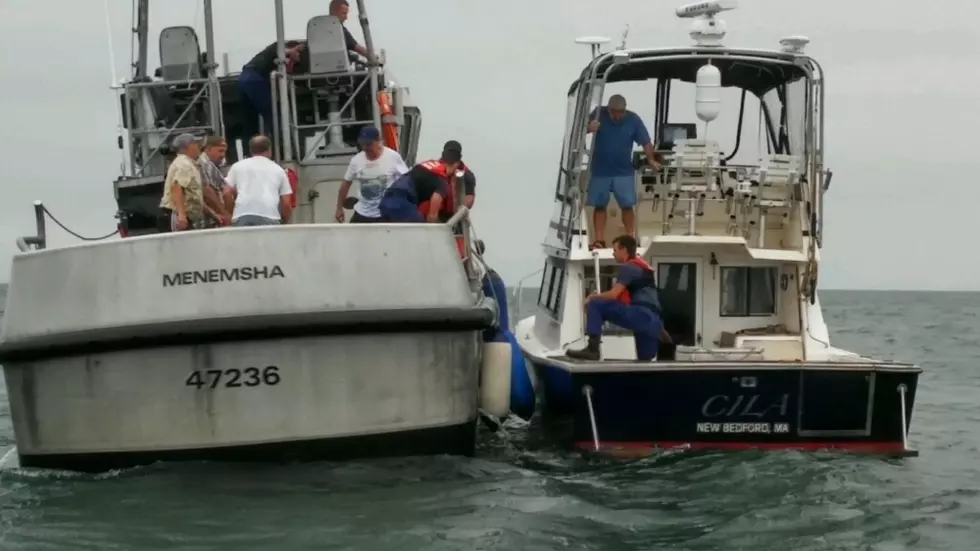 Coast Guard Rescues Five After New Bedford Boat Takes On Water