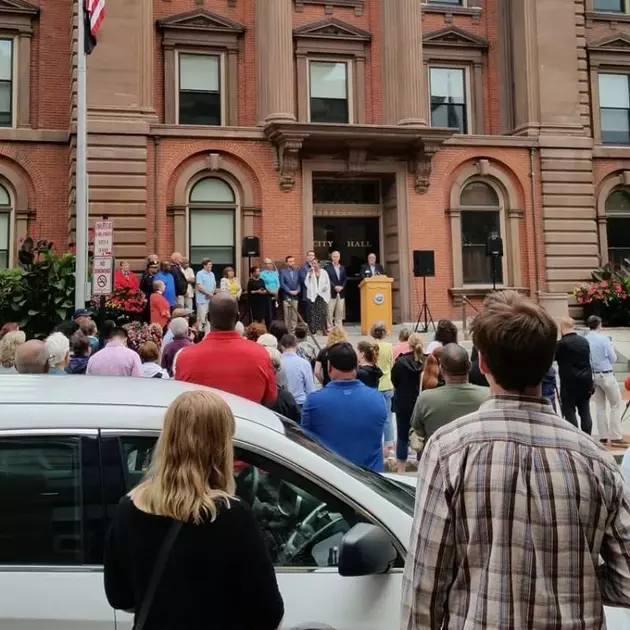 &#8216;Not In My Community&#8217; Rally Held Outside Of New Bedford City Hall