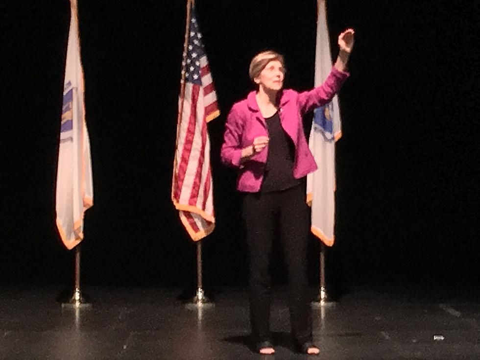 U.S. Senator Elizabeth Warren Hosts Town Hall At UMASS Dartmouth