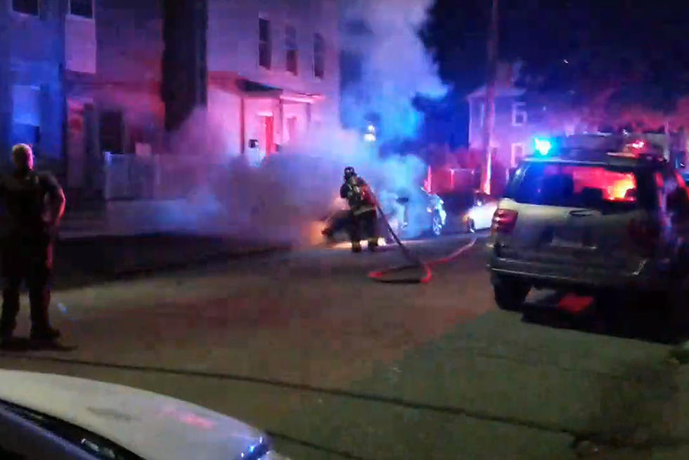 Car Fire Under Investigation in New Bedford’s South End [VIDEO]