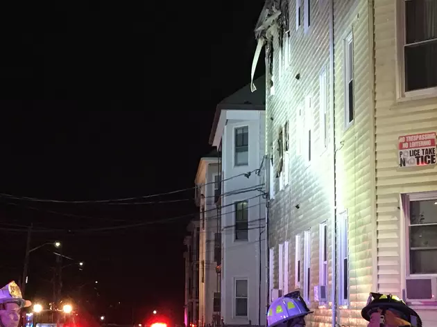 North Front Street Building Catches Fire