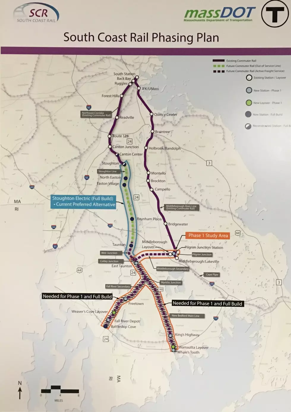 Transportation Secretary Details Plans For South Coast Rail 