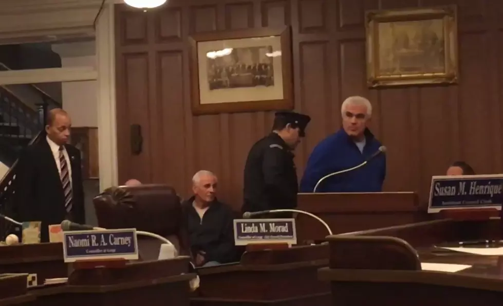 Safioleas Once Again Leaves City Council Chamber in Handcuffs