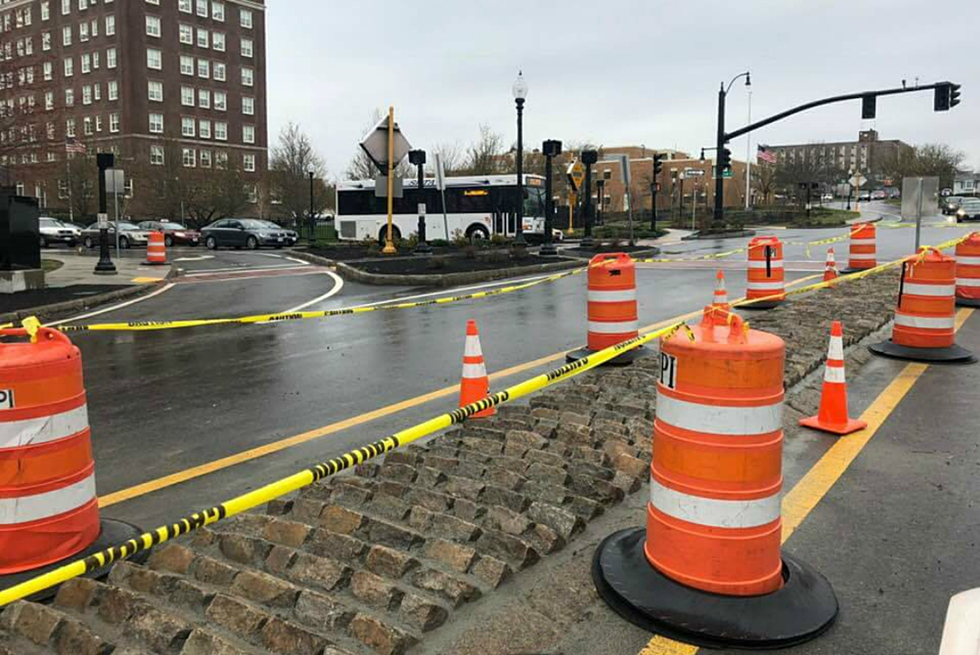 More Spiked Cobblestones to be Installed in New Bedford