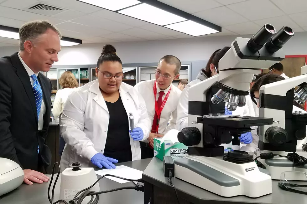 New Biotech Lab in New Bedford High School More Than Experiment